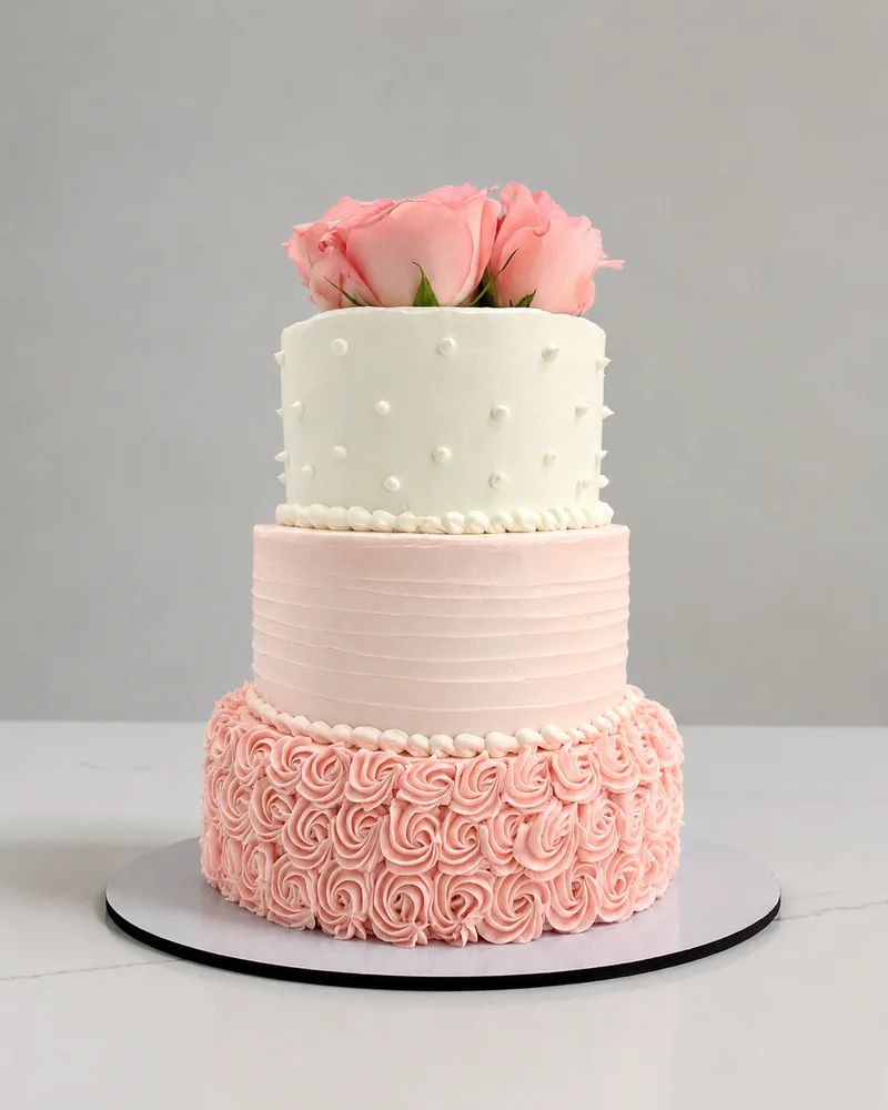 Rosette Cake