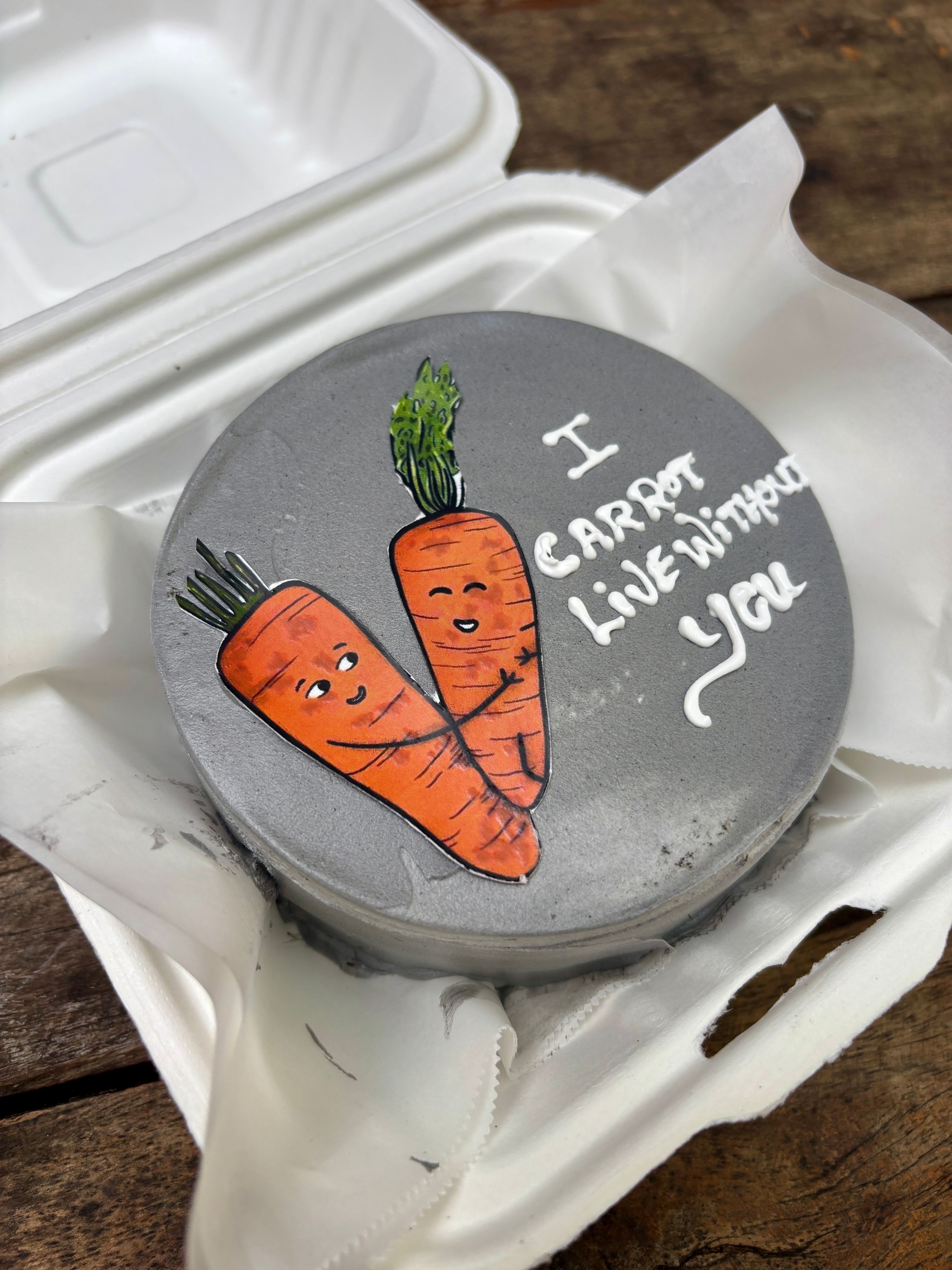 I carrot live without you 🥕