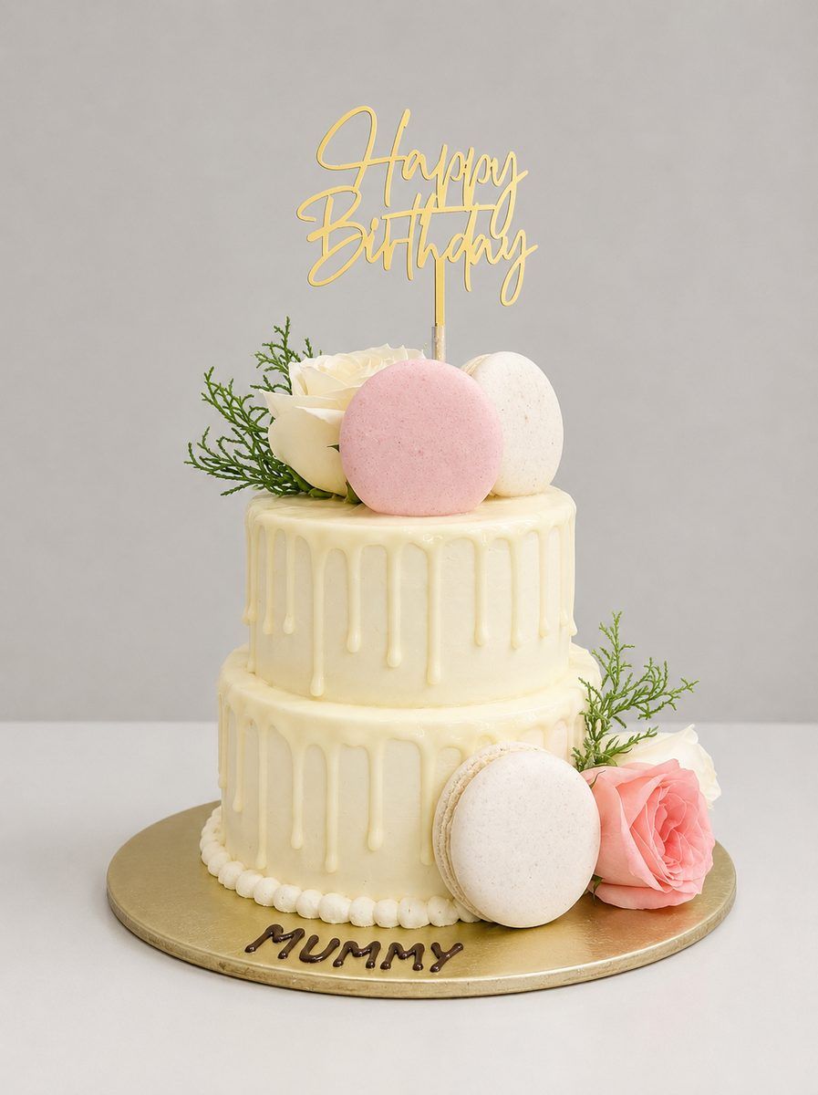 Macarons & Roses