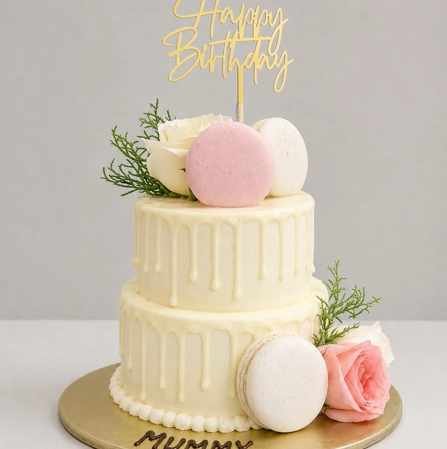 Macarons & Roses