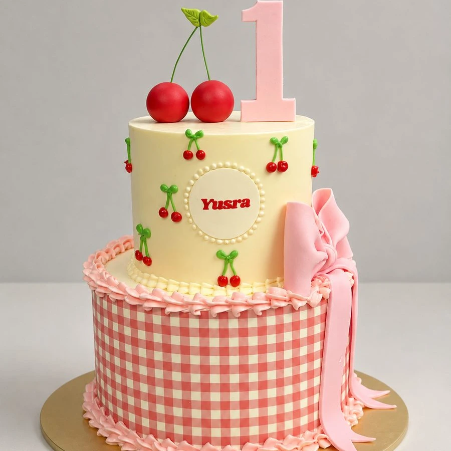 Gingham & Cherries